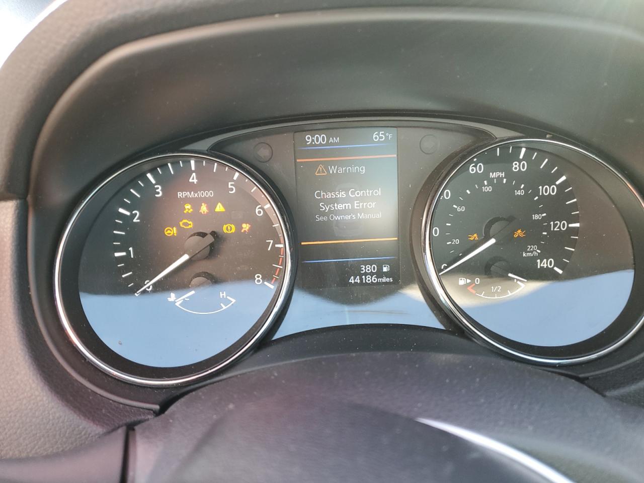 2019 Nissan Rogue VIN 5N1AT2MV9KC821558 Copart auction photo, front end / undercarriage damage thumbnail 9