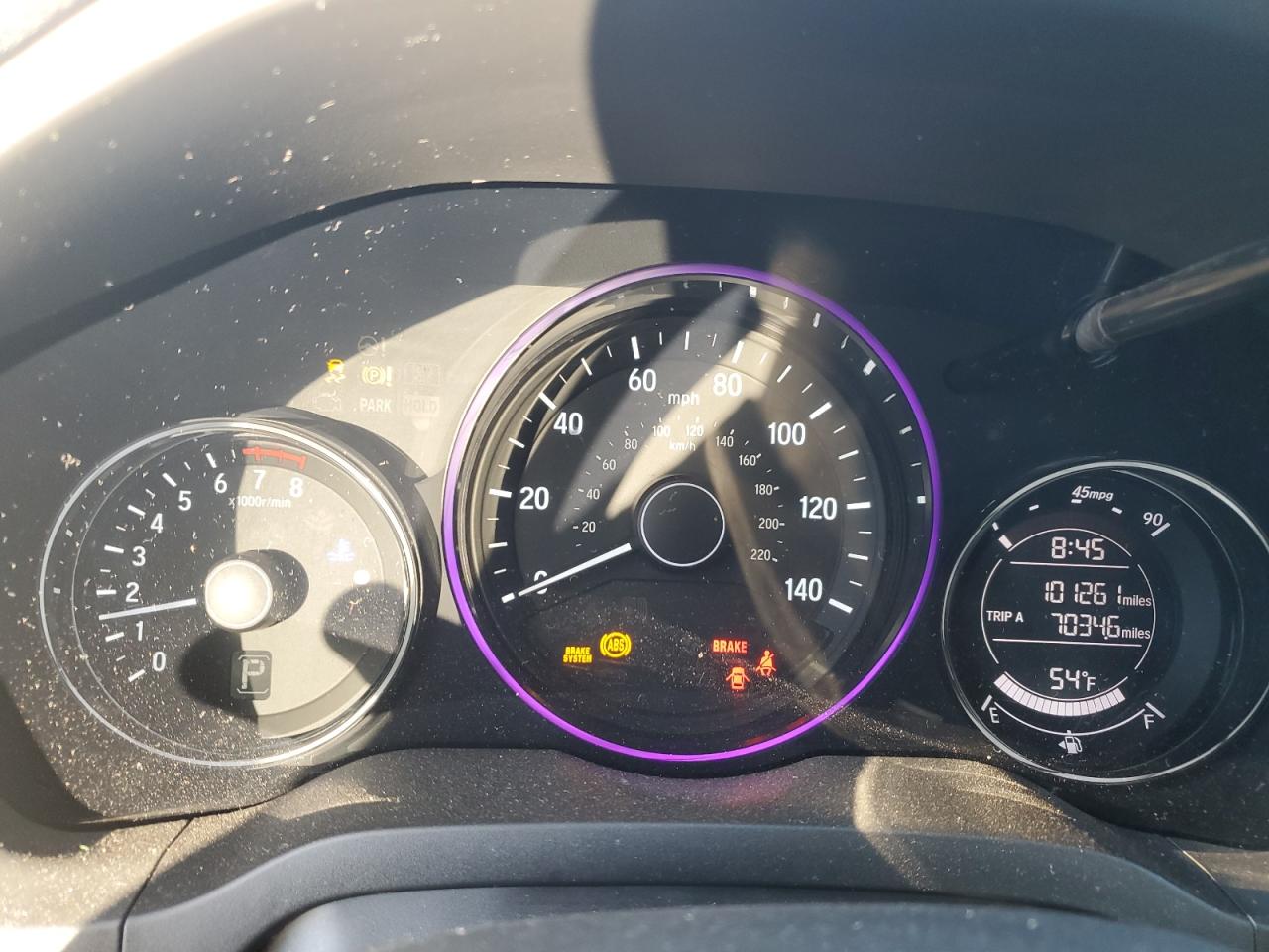 2016 Honda HR-V VIN 3CZRU5H39GM701208 Copart auction photo, front end damage thumbnail 9