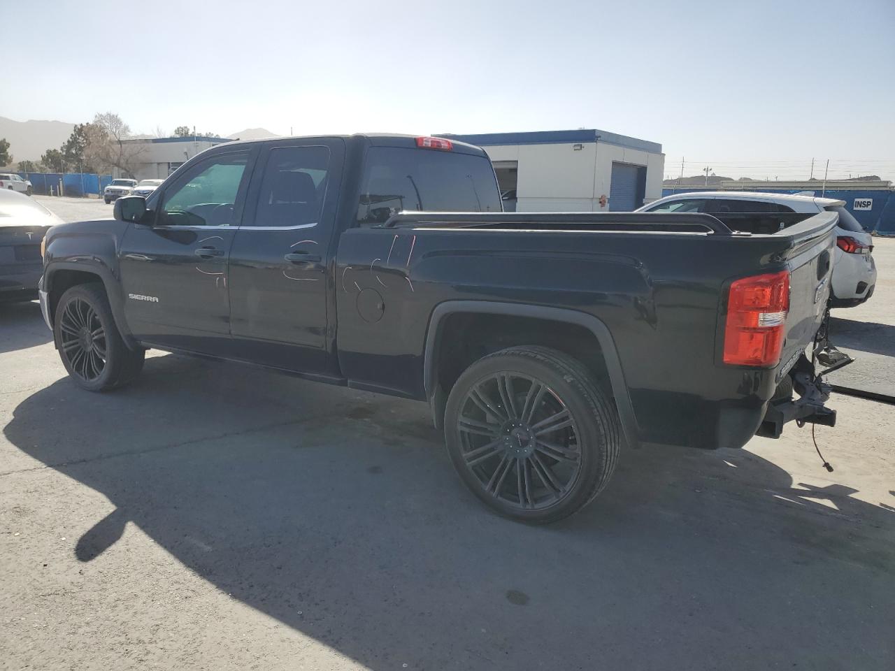 2014 GMC Sierra VIN 1GTR1UEH7EZ258495 Copart auction photo, rear end damage thumbnail 2