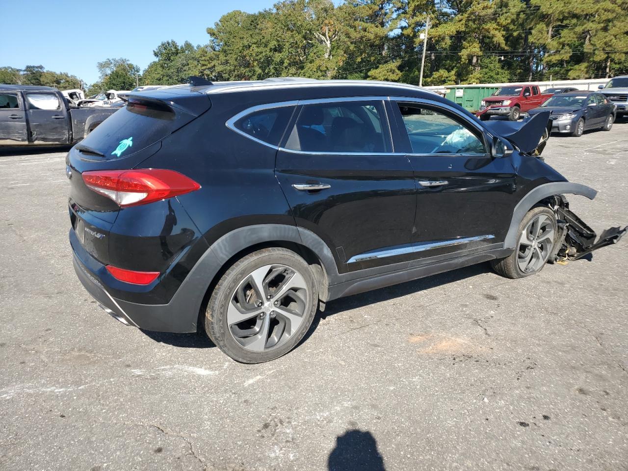 2016 Hyundai Tucson VIN KM8J33A28GU139868 Copart auction photo, front end damage thumbnail 3