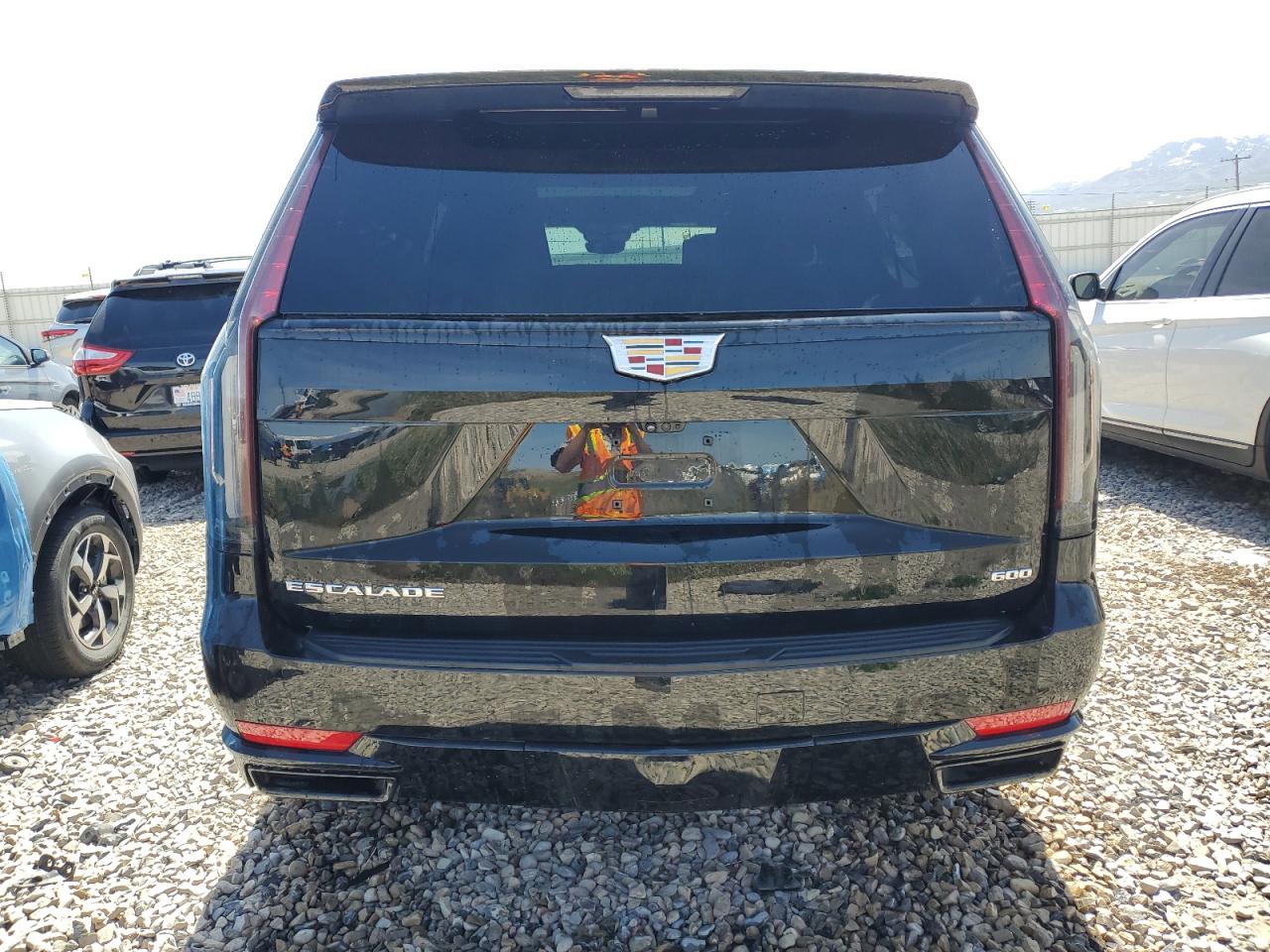 2021 Cadillac Escalade VIN 1GYS4NKL5MR217850 Copart auction photo, rear end damage thumbnail 6