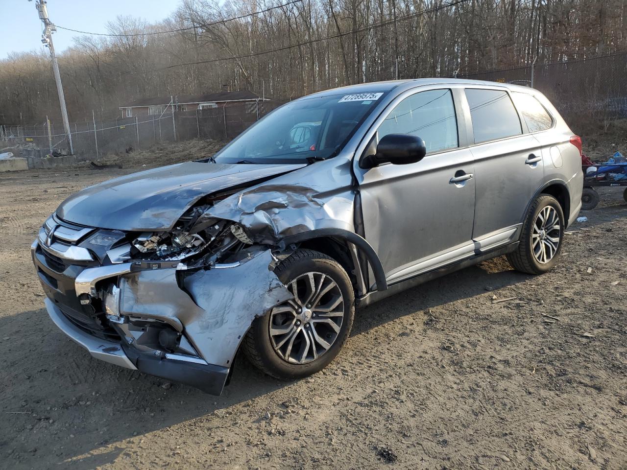 2017 Mitsubishi Outlander VIN JA4AD2A39HZ054721