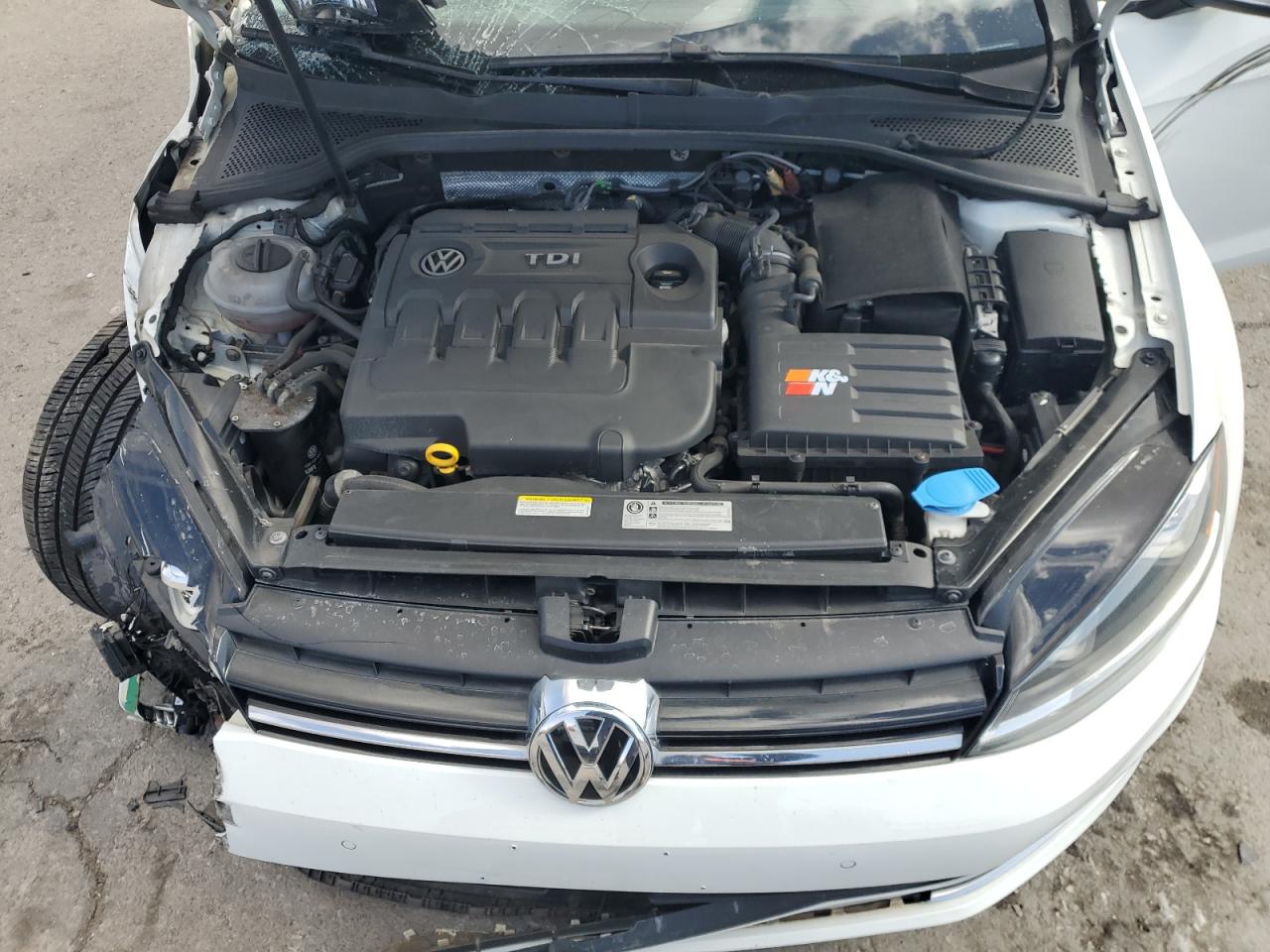 2015 Volkswagen Golf VIN 3VW2A7AU8FM084541 Copart auction photo, front end / side damage thumbnail 12