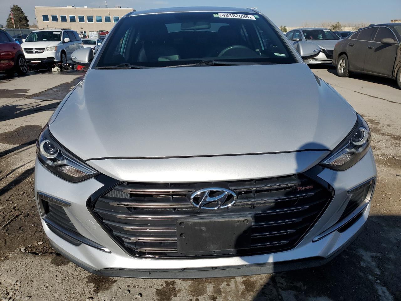2018 Hyundai Elantra VIN KMHD04LB5JU503700 Copart auction photo, rear end damage thumbnail 5