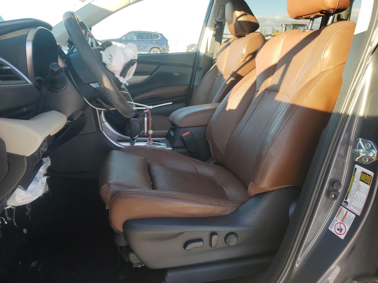 2020 Subaru Ascent VIN 4S4WMARD1L3455657 Copart auction photo, side / front end damage thumbnail 7