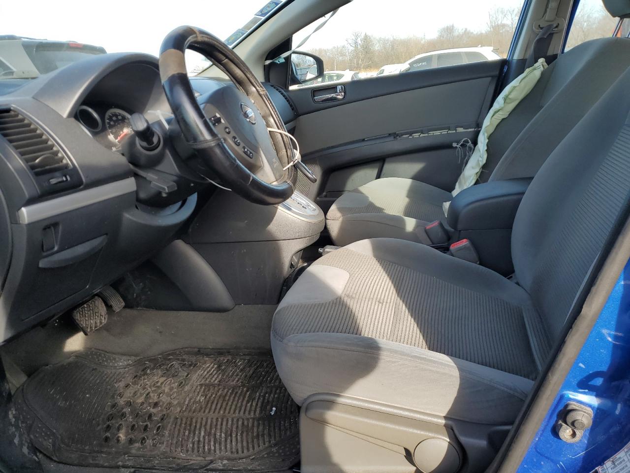 2010 Nissan Sentra VIN 3N1AB6AP7AL684517 Copart auction photo, side / front end damage thumbnail 7