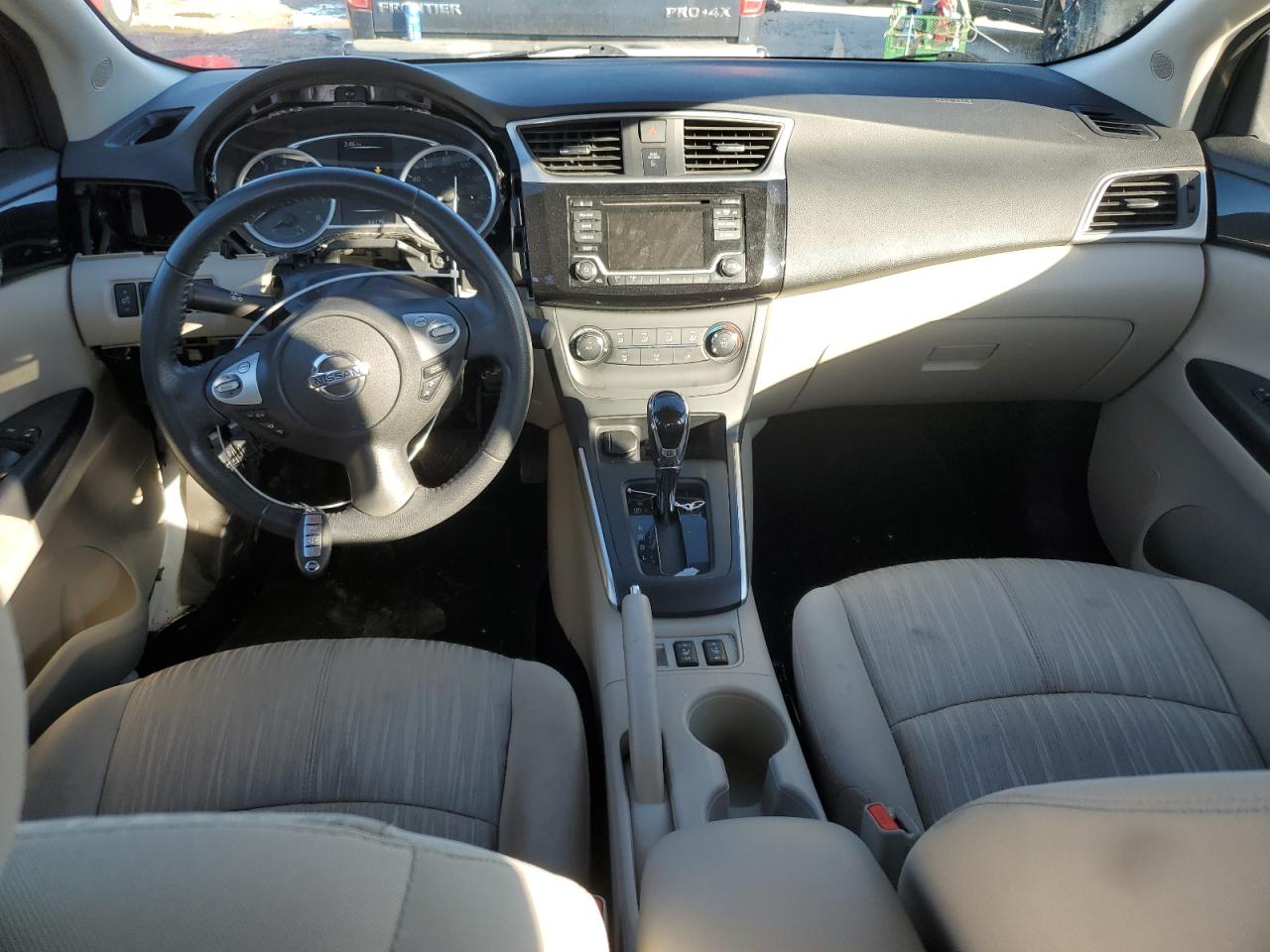 2017 Nissan Sentra VIN 3N1AB7AP8HY205458 Copart auction photo, unknown damage thumbnail 8