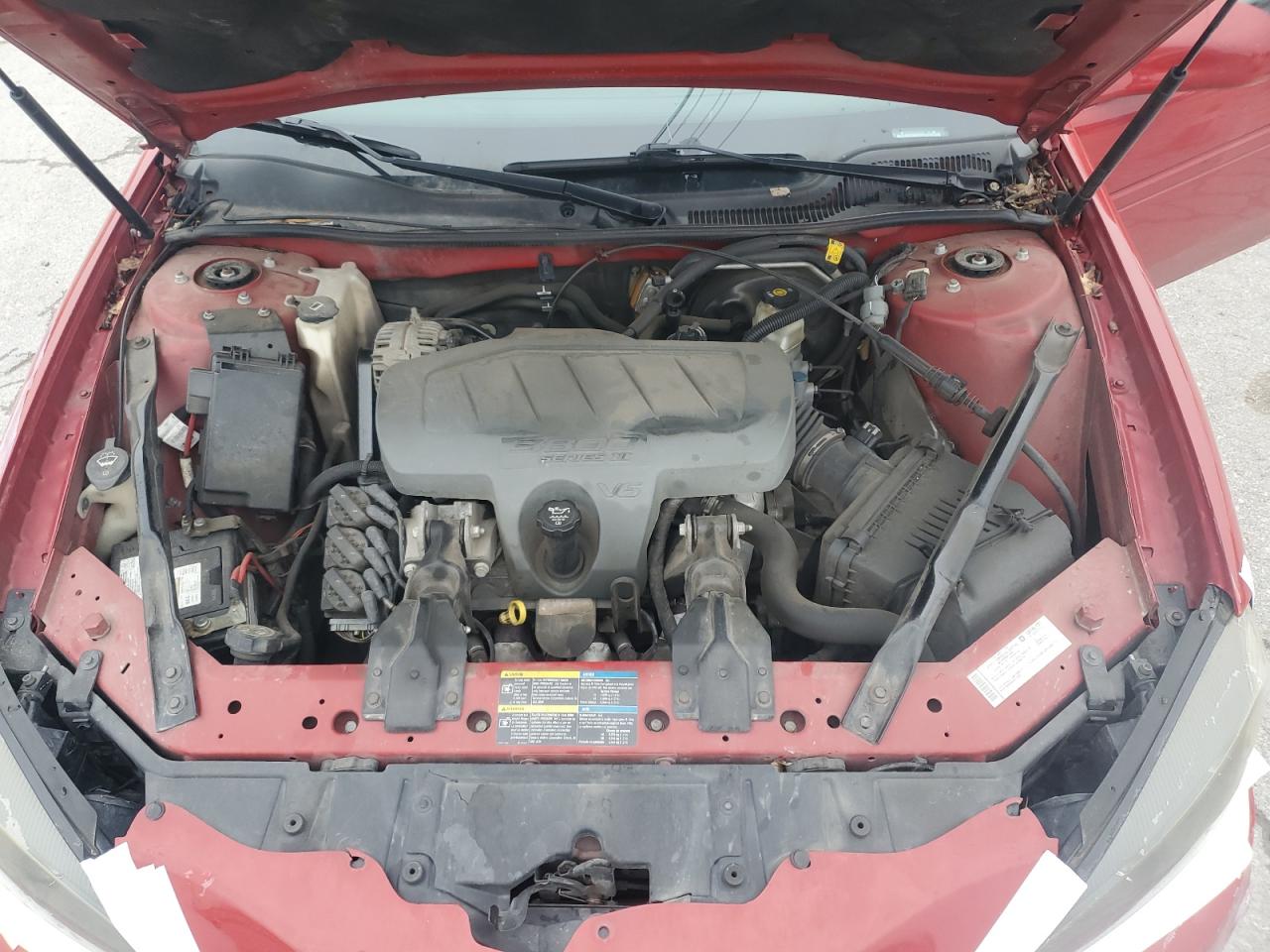 2008 Pontiac Grand Prix VIN 2G2WP552581101861 Copart auction photo, front end damage thumbnail 12