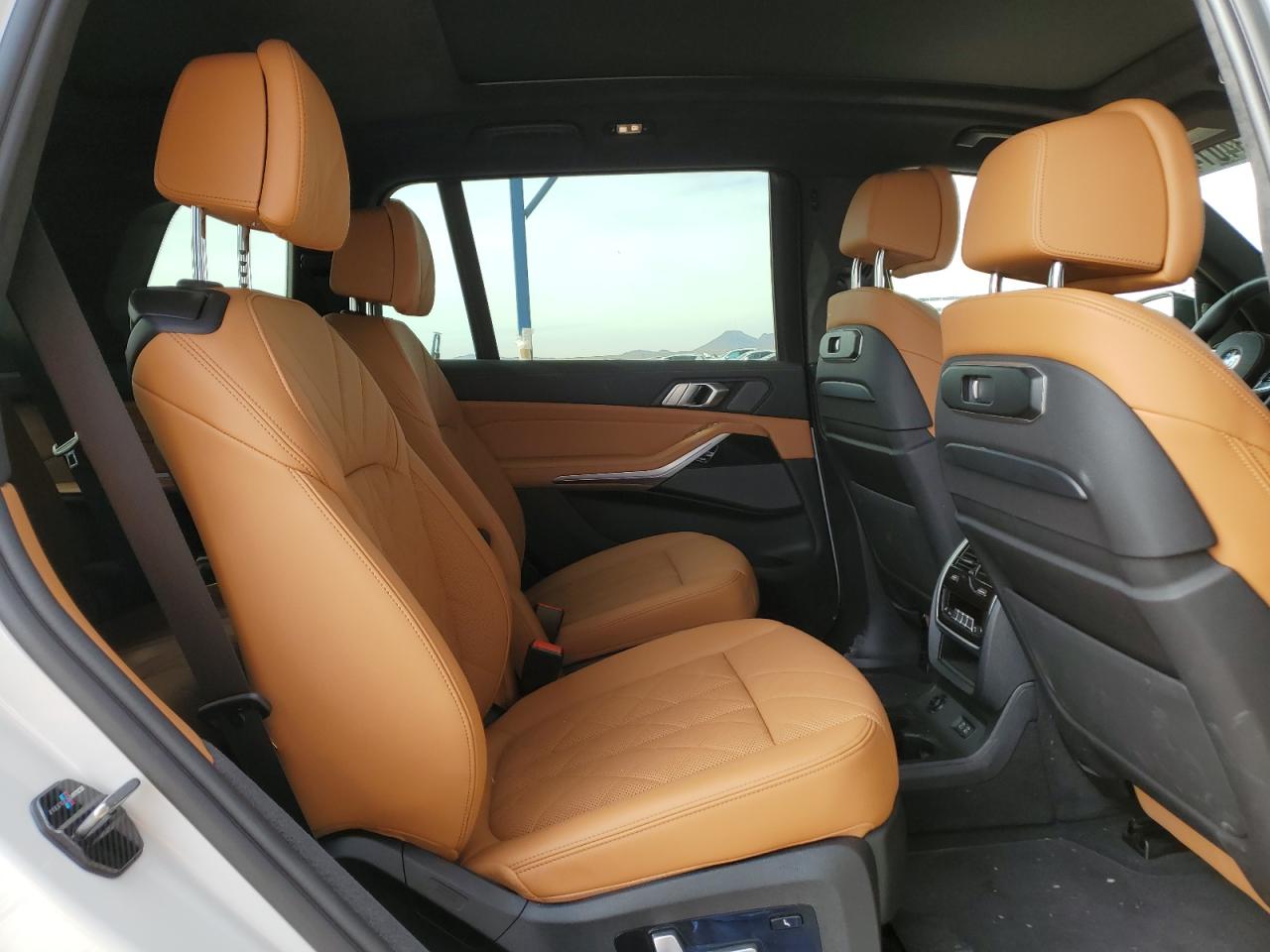 2023 BMW X7 VIN 5UX23EM08P9R66849 Copart auction photo, front end / side damage thumbnail 11