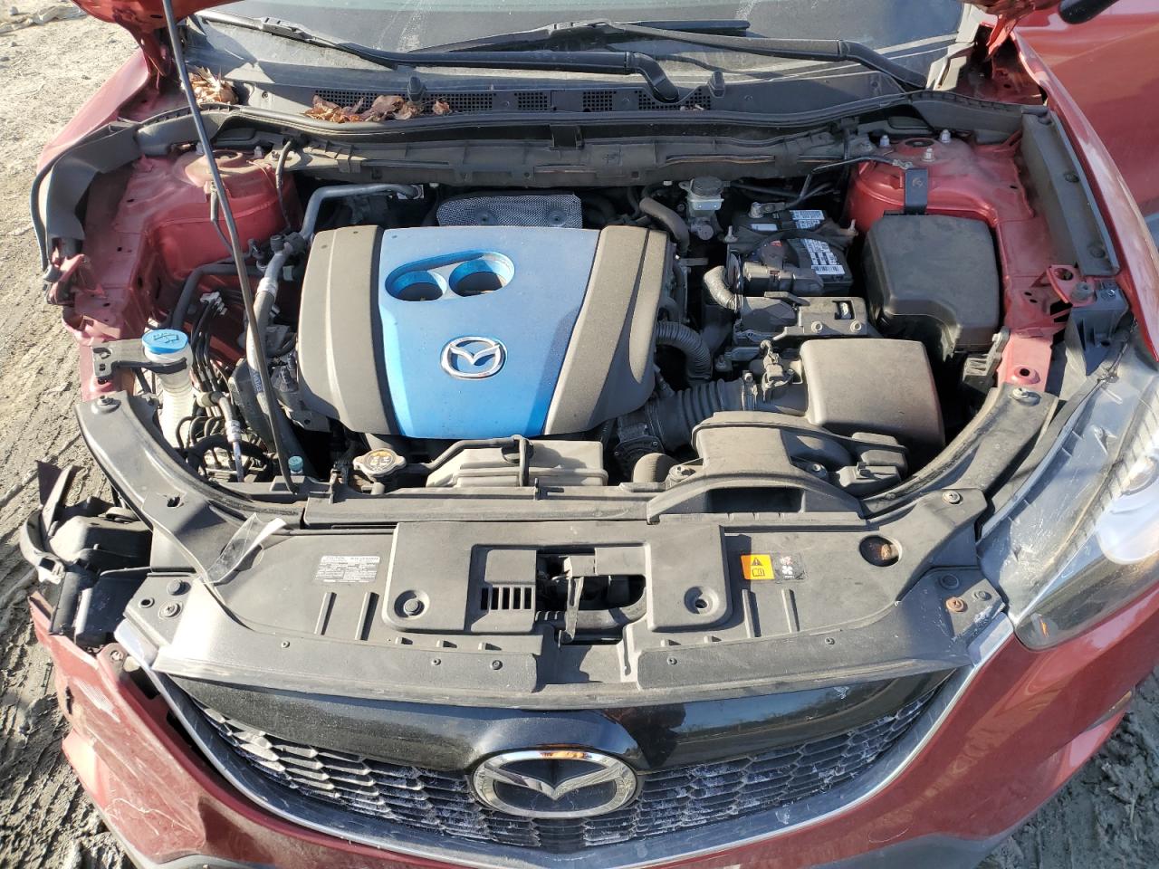 2013 Mazda CX-5 VIN JM3KE4CEXD0119082 Copart auction photo, front end damage thumbnail 13