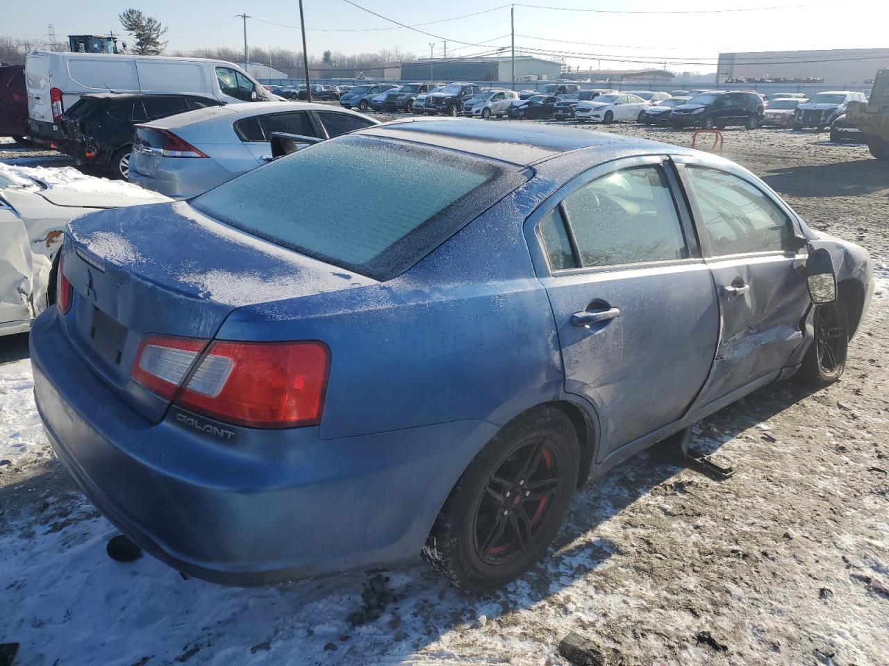 2009 Mitsubishi Galant VIN 4A3AB36F09E017566 Copart auction photo, front end damage thumbnail 3