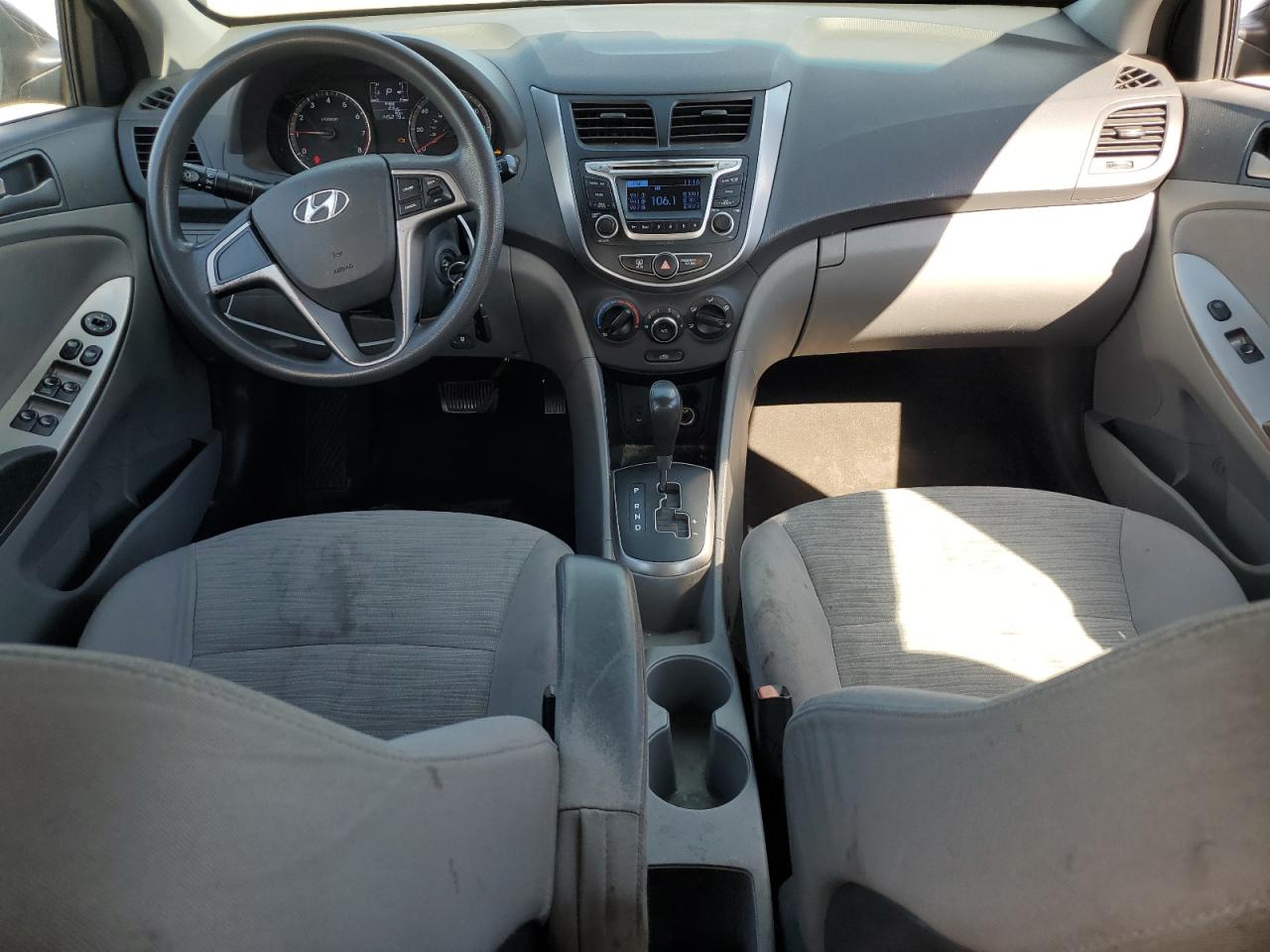 2016 Hyundai Accent VIN KMHCT5AEXGU295103 Copart auction photo, front end damage thumbnail 8