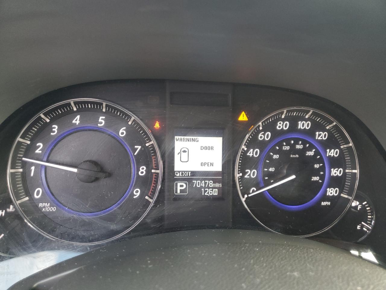 2017 Infiniti QX70 VIN JN8CS1MU3HM140482 Copart auction photo, minor dent/scratches damage thumbnail 9