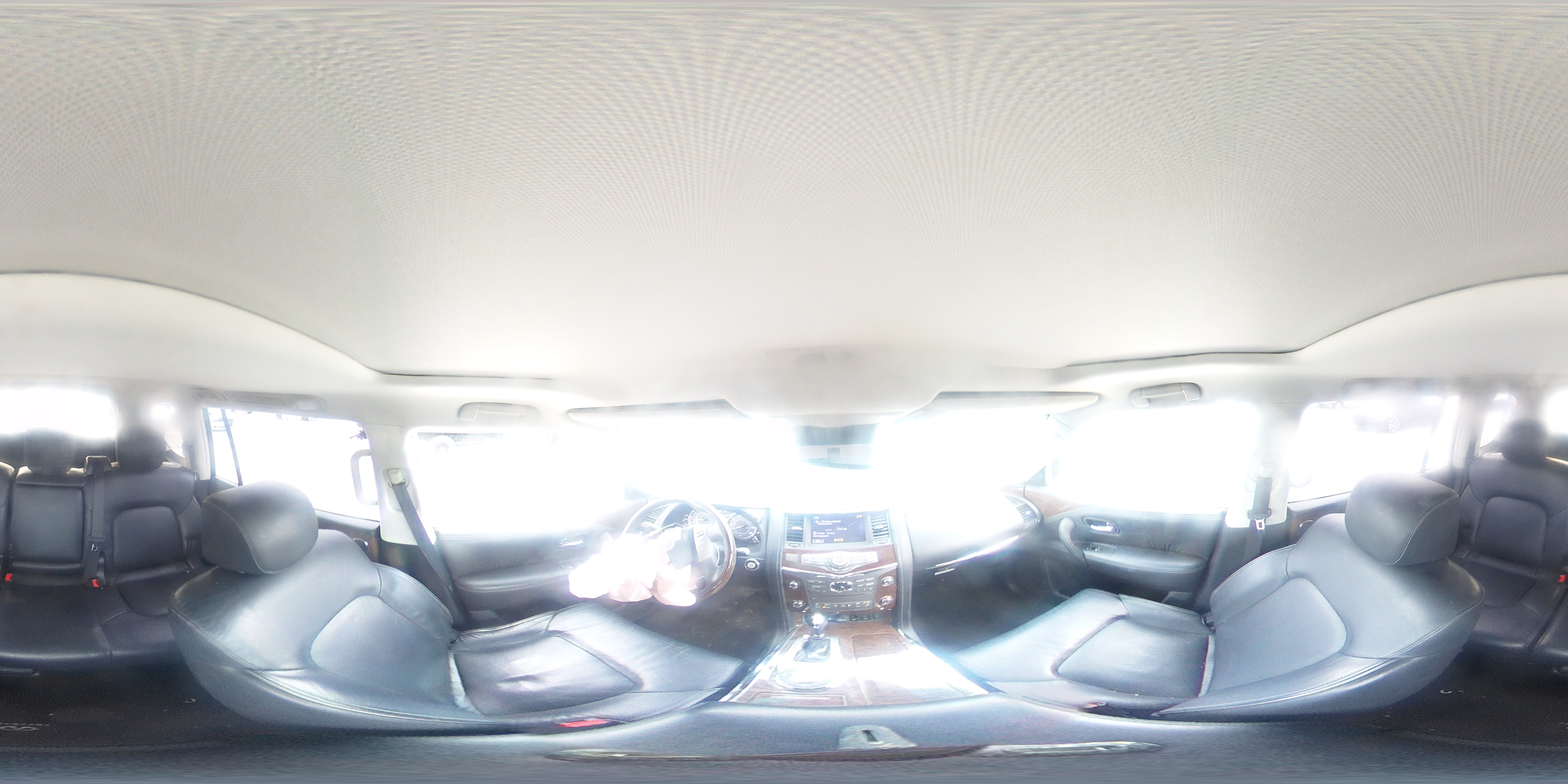 2015 Infiniti QX80 VIN JN8AZ2ND0F9770015 Copart auction photo, front end damage thumbnail 14
