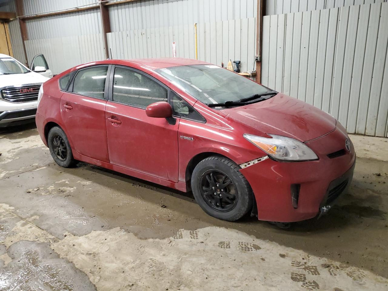 2012 Toyota Prius VIN JTDKN3DU0C1587419 Copart auction photo, front end damage thumbnail 4