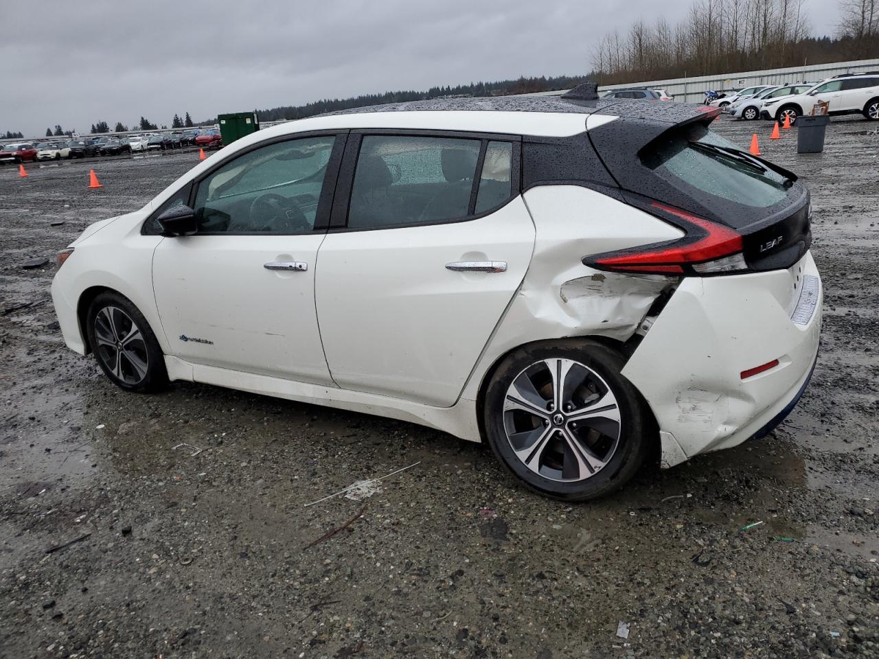 2019 Nissan Leaf VIN 1N4AZ1CP7KC306466 Copart auction photo, all over / rear end damage thumbnail 2