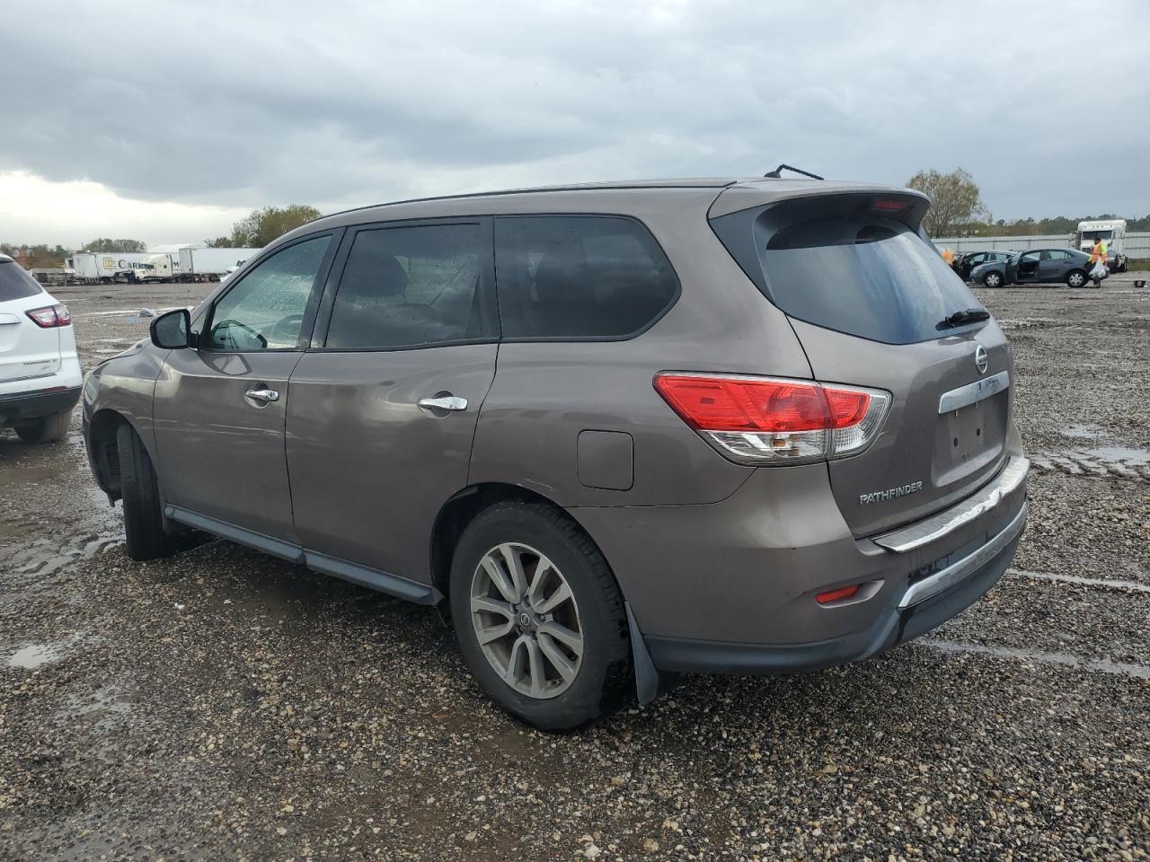 2014 Nissan Pathfinder VIN 5N1AR2MN6EC639416 Copart auction photo, rear end / front end damage thumbnail 2