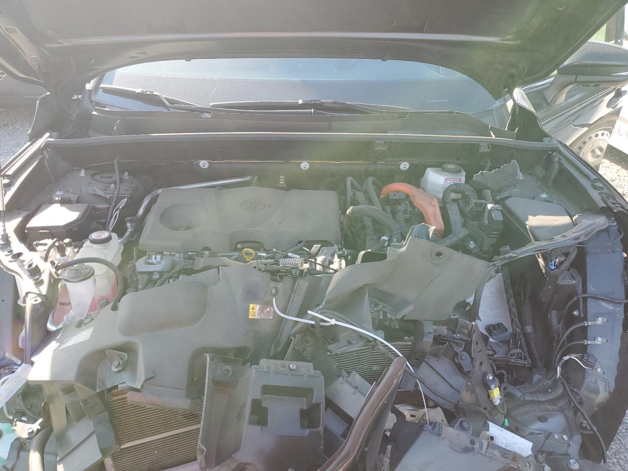 2021 Toyota Venza VIN JTEAAAAH6MJ072098 Copart auction photo, front end / side damage thumbnail 12