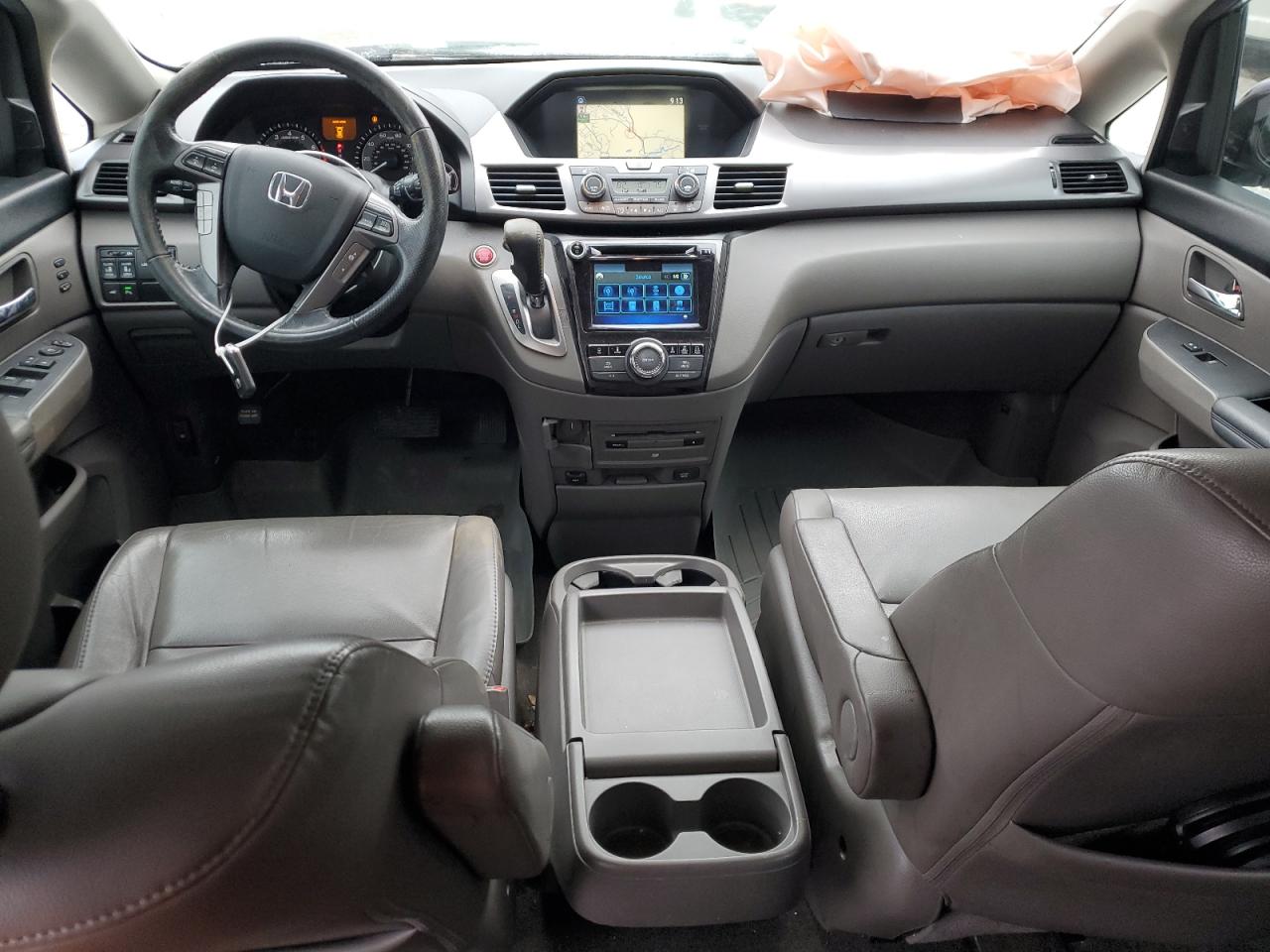 2014 Honda Odyssey VIN 5FNRL5H90EB079466 Copart auction photo, front end damage thumbnail 8