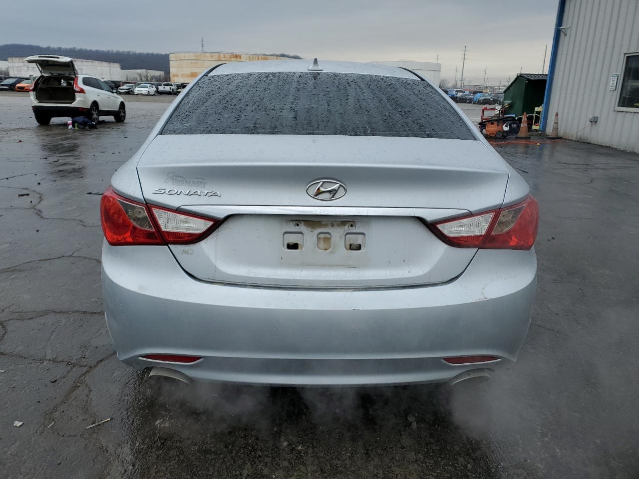 2012 Hyundai Sonata VIN 5NPEC4AB1CH429353 Copart auction photo, front end / side damage thumbnail 6