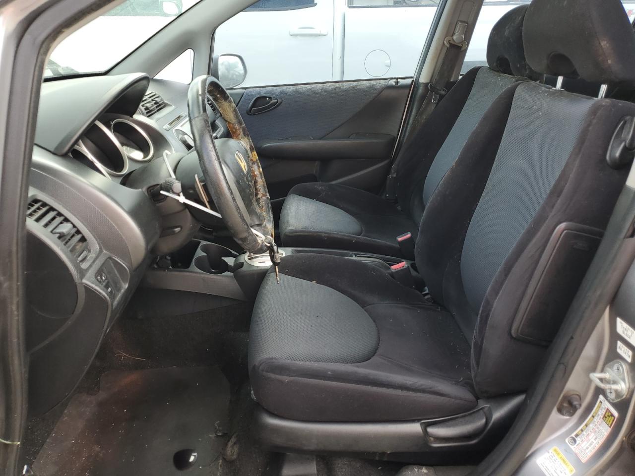 2007 Honda Fit VIN JHMGD38637S002366 Copart auction photo, water/flood damage thumbnail 7