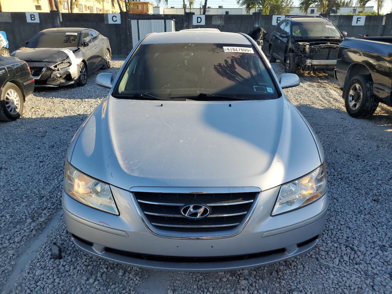 2010 Hyundai Sonata VIN 5NPET4ACXAH632845 Copart auction photo, rear end damage thumbnail 5