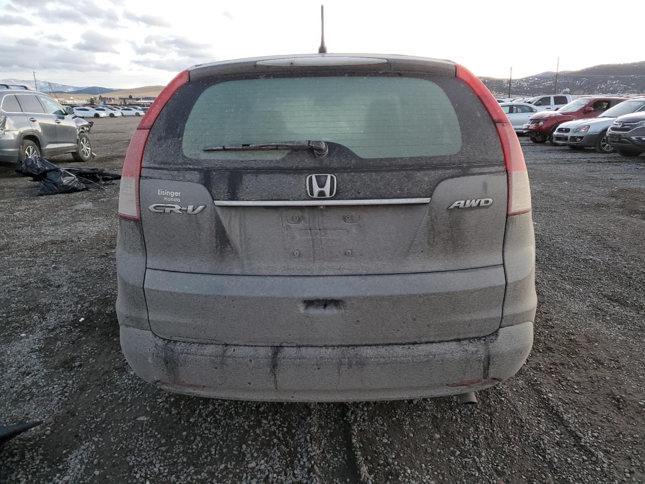 2014 Honda CR-V VIN 2HKRM4H31EH617211 Copart auction photo, front end / minor dent/scratches damage thumbnail 6