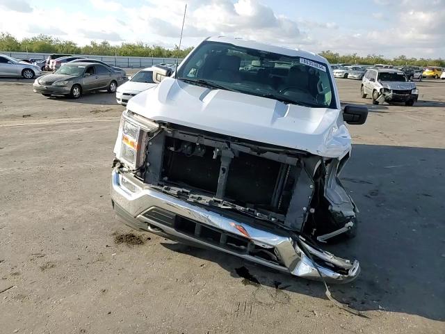 2021 Ford F-150 VIN 1FTFX1E83MKE43473 Copart auction photo, front end / rear end damage thumbnail 10