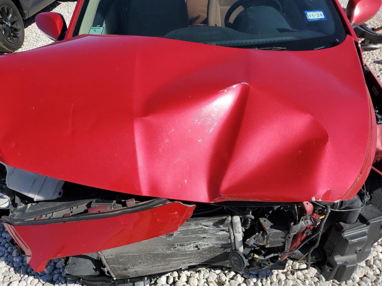 2015 Hyundai Accent VIN KMHCU4AE5FU825418 Copart auction photo, all over damage thumbnail 11
