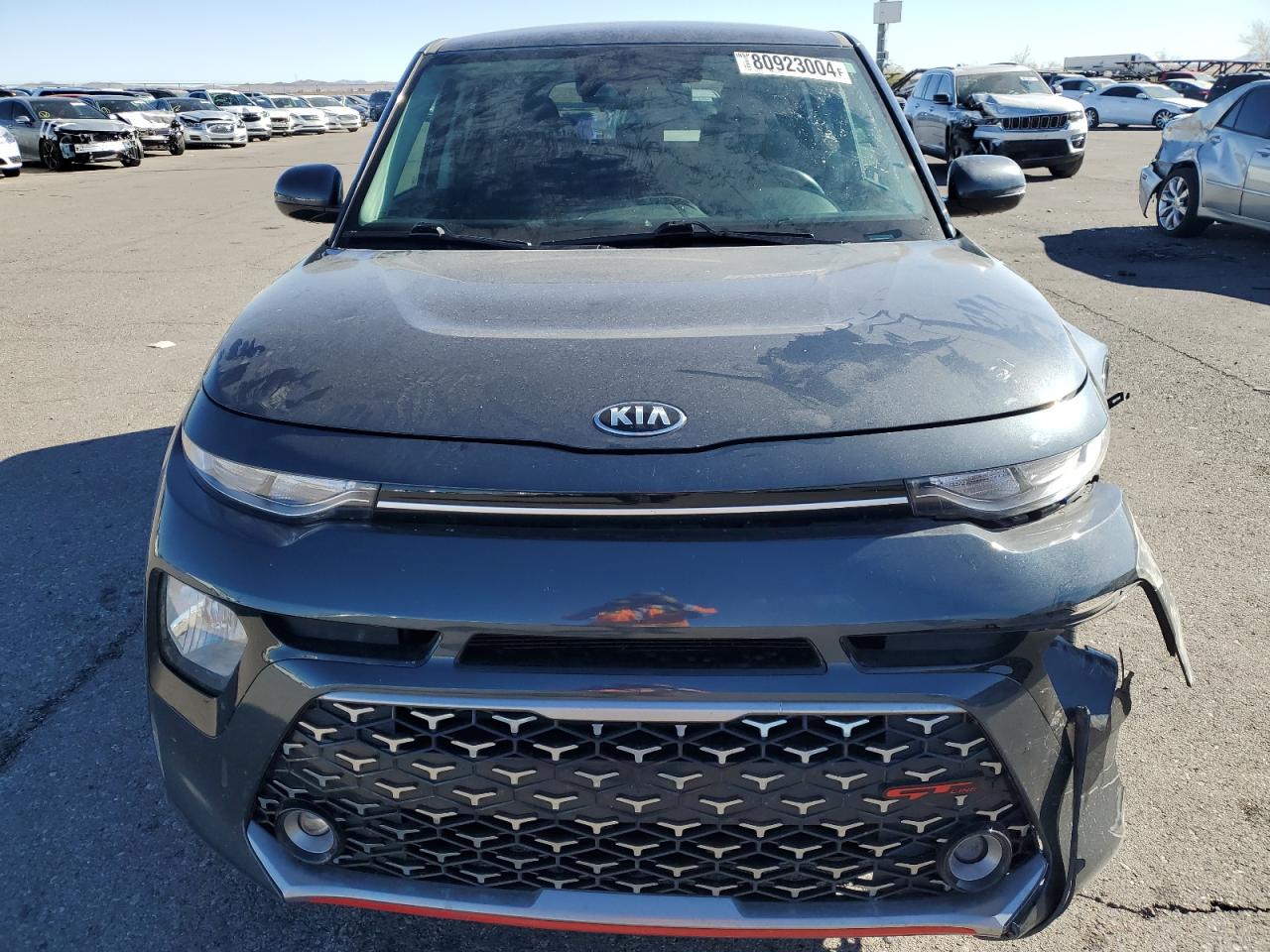 2021 KIA Soul VIN KNDJ63AU4M7779115 Copart auction photo, front end damage thumbnail 5