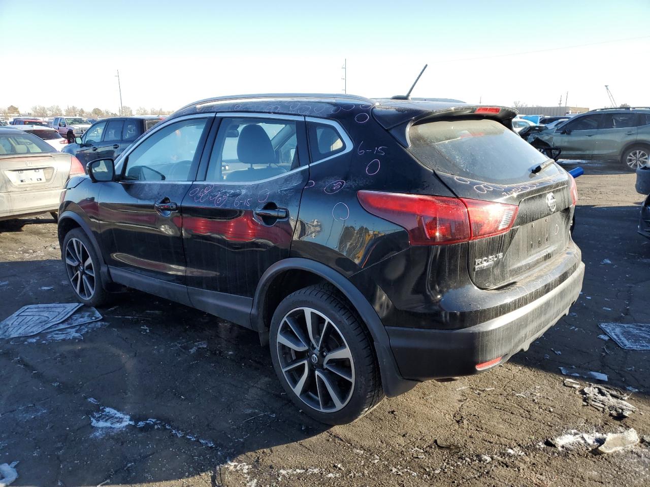 2018 Nissan Rogue VIN JN1BJ1CP1JW196276 Copart auction photo, all over damage thumbnail 2