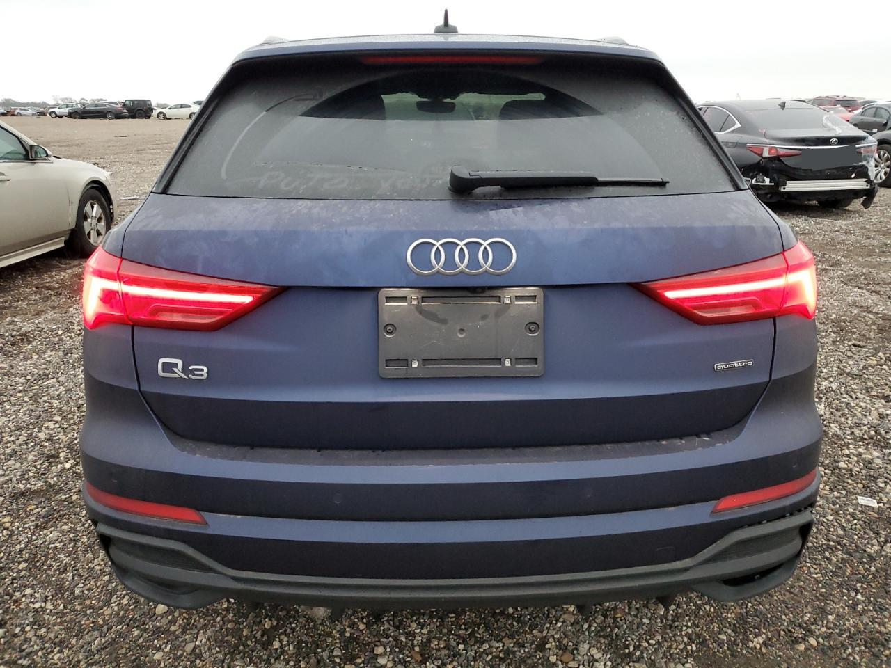 2023 Audi Q3 VIN WA1EECF3XP1031054 Copart auction photo, undercarriage / minor dent/scratches damage thumbnail 6