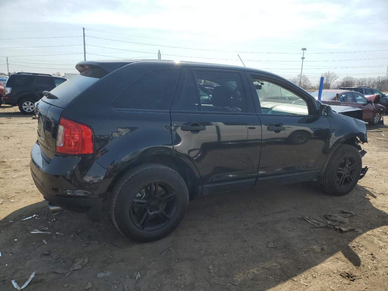 2013 Ford Edge VIN 2FMDK3GC9DBB35877 Copart auction photo, front end damage thumbnail 3
