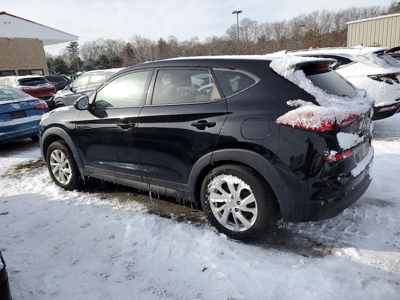 2019 Hyundai Tucson VIN KM8J2CA44KU072991 Copart auction photo, rear end / side damage thumbnail 2