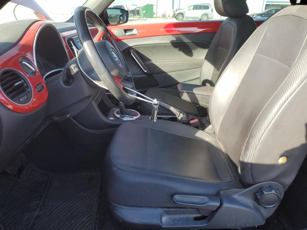 2015 Volkswagen Beetle VIN 3VW507AT6FM803566 Copart auction photo, front end / rear end damage thumbnail 7