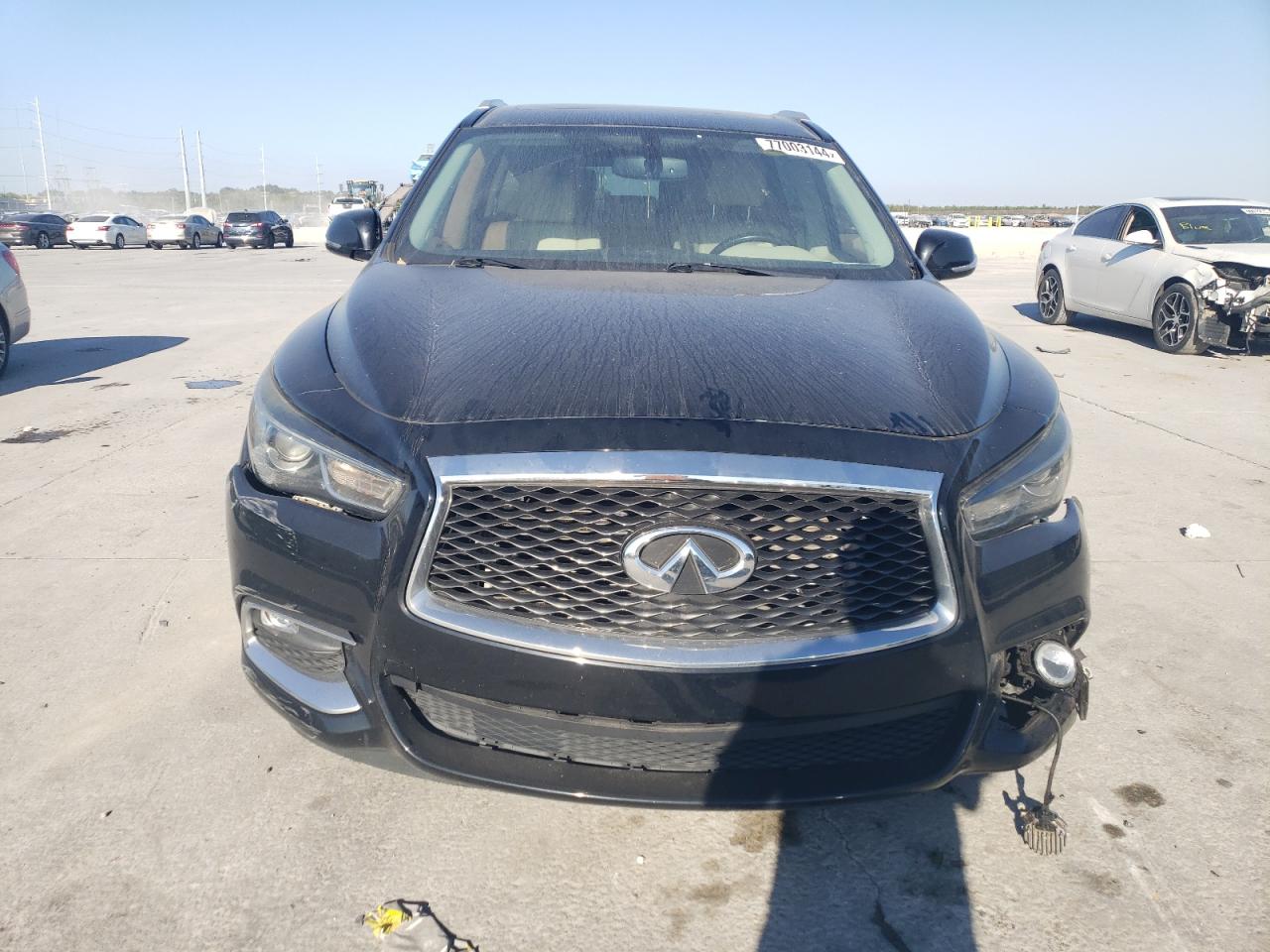 2017 Infiniti QX60 VIN 5N1DL0MN8HC523481 Copart auction photo, side damage thumbnail 5