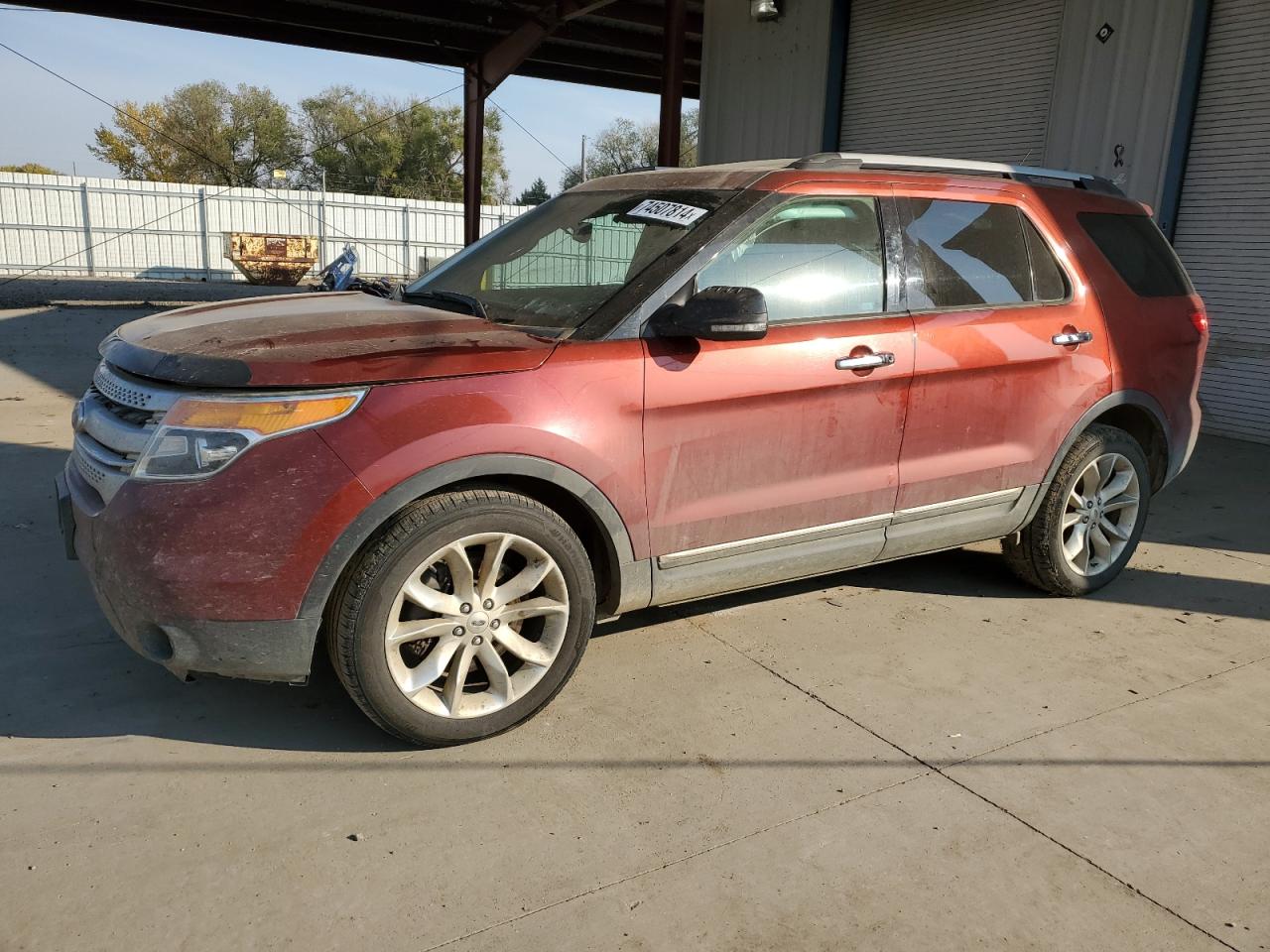 2014 Ford Explorer VIN 1FM5K8D89EGA31496