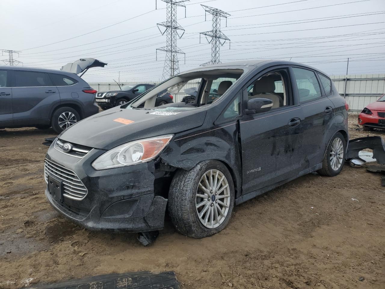 2013 Ford C-MAX VIN 1FADP5AU0DL555570 - Copart auction photo