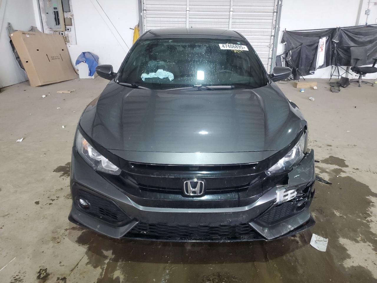 2017 Honda Civic VIN SHHFK7H45HU227345 Copart auction photo, front end / rear end damage thumbnail 5