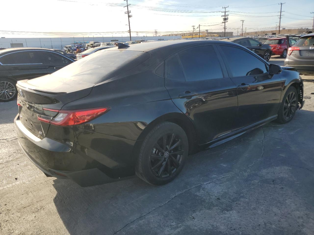2025 Toyota Camry VIN 4T1DAACK7SU041945 Copart auction photo, front end damage thumbnail 3