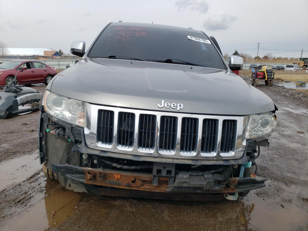 2011 Jeep Grand Cherokee VIN 1J4RR5GG4BC636137 Copart auction photo, side / undercarriage damage thumbnail 5