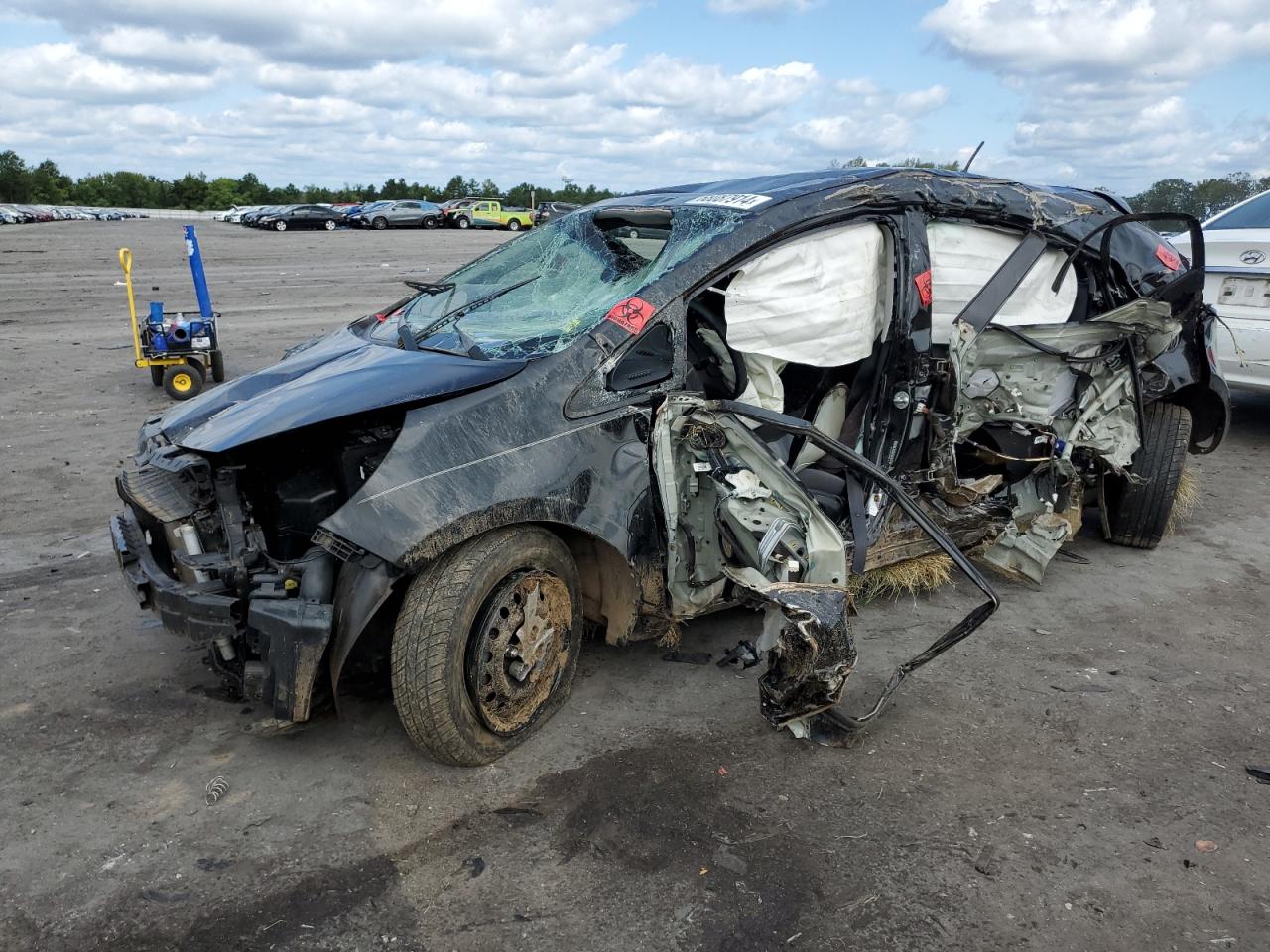 2013 KIA Rio VIN KNADN5A36D6235088