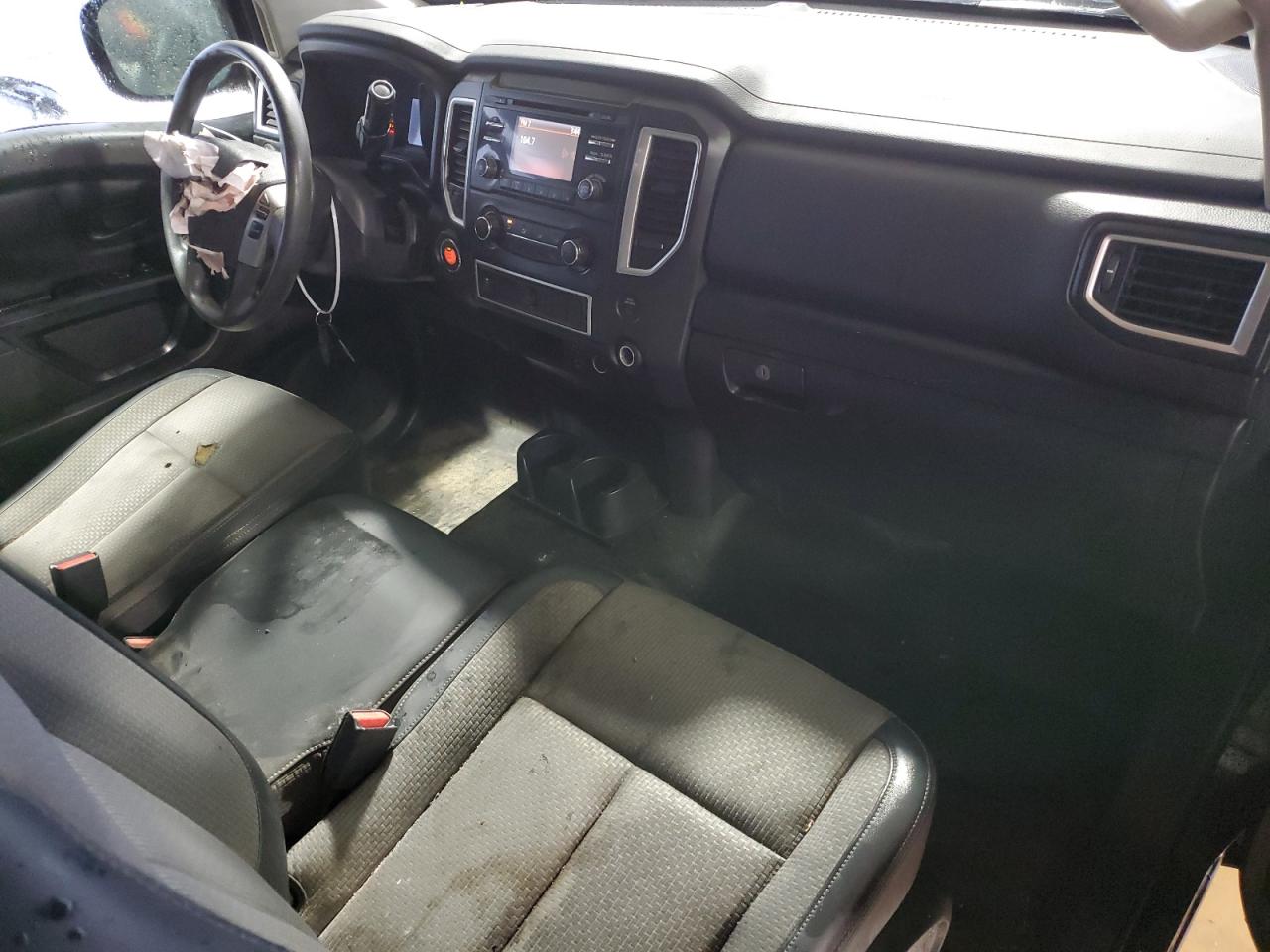 2017 Nissan Titan VIN 1N6AA1CK1HN562022 Copart auction photo, front end damage thumbnail 8