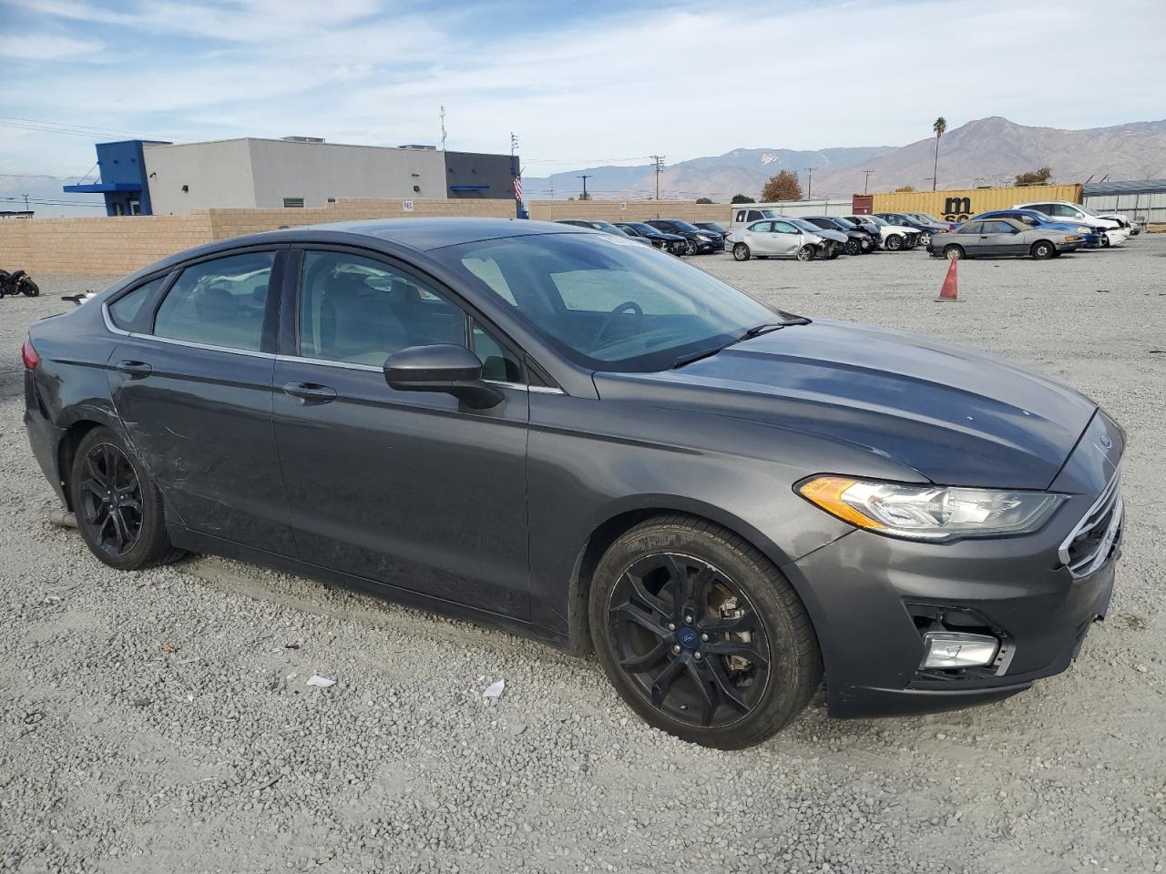 2019 Ford Fusion VIN 3FA6P0HD2KR108609 Copart auction photo, undercarriage damage thumbnail 4