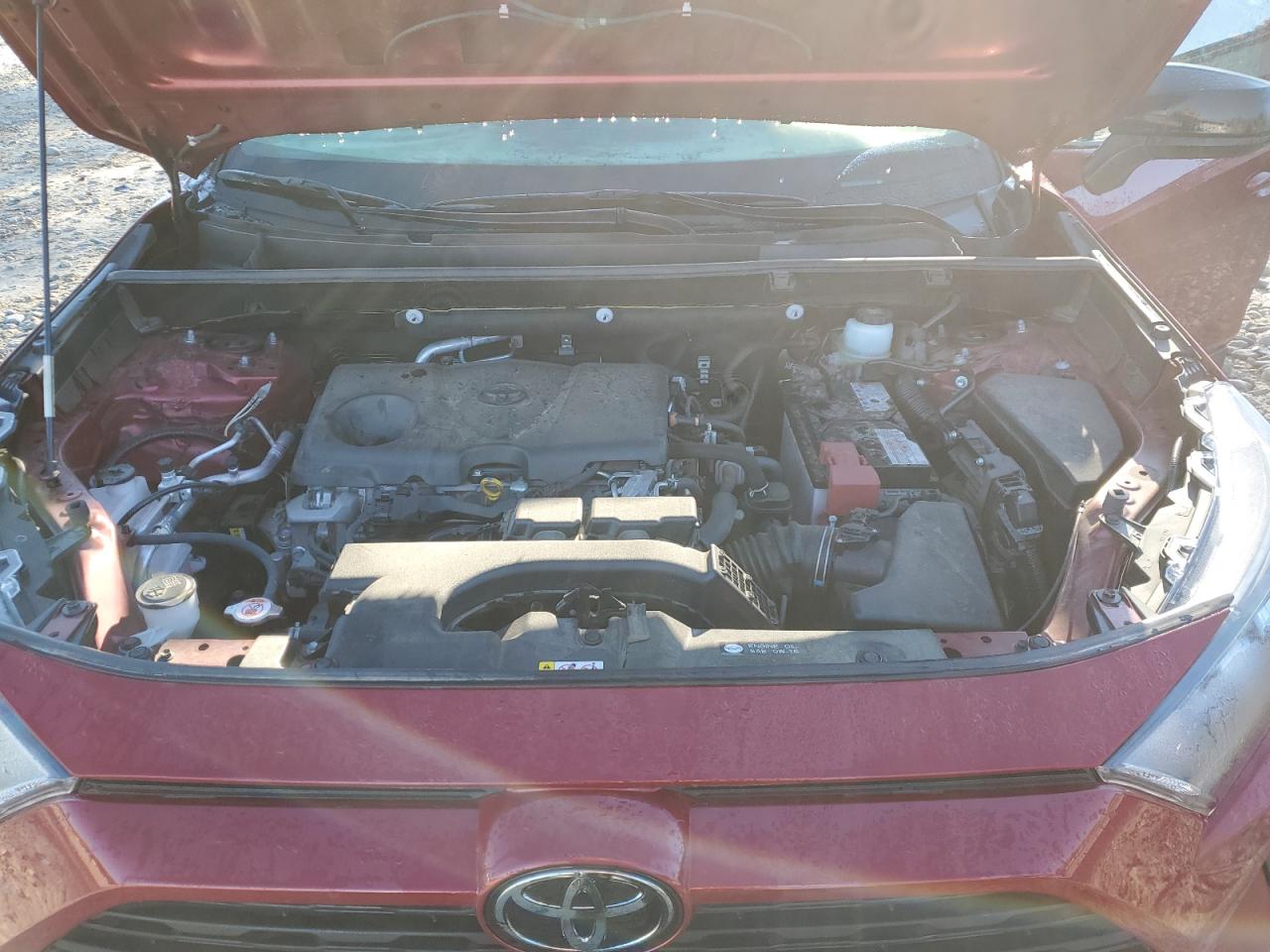 2019 Toyota RAV 4 VIN JTMF1RFV6KJ017851 Copart auction photo, rear end damage thumbnail 14