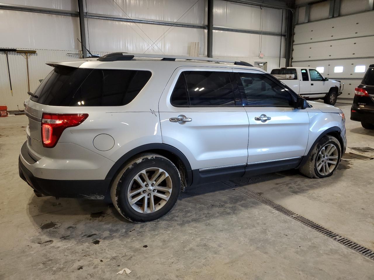 2013 Ford Explorer VIN 1FM5K7D86DGA70863 Copart auction photo, front end damage thumbnail 3