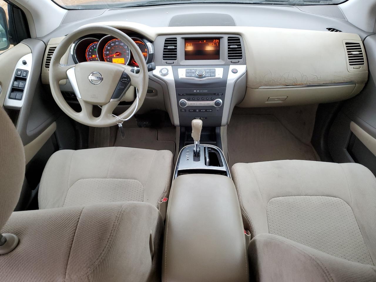 2009 Nissan Murano VIN JN8AZ18UX9W104761 Copart auction photo, mechanical damage thumbnail 8
