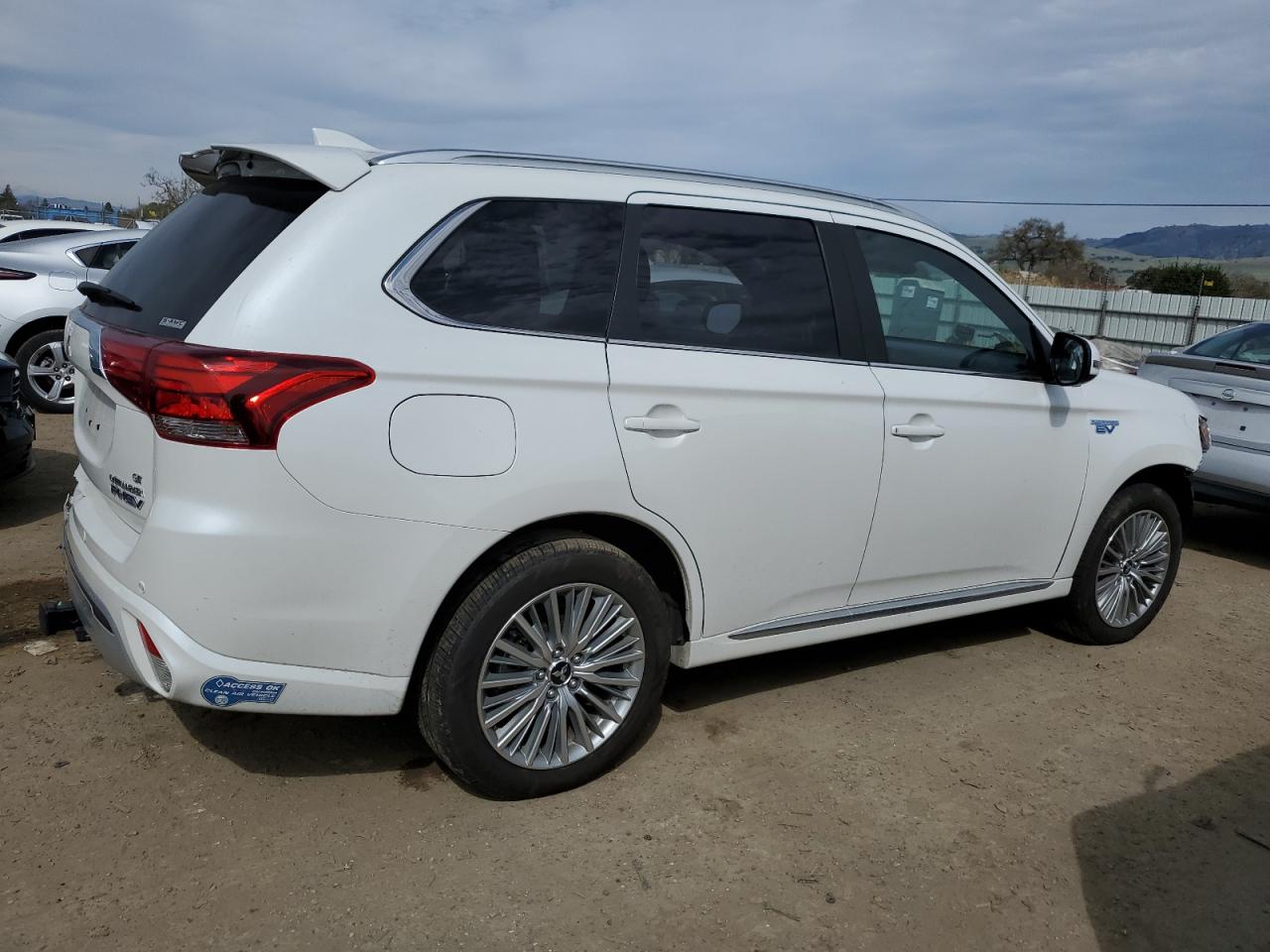 2019 Mitsubishi Outlander VIN JA4J24A58KZ048922 Copart auction photo, front end / rear end damage thumbnail 3