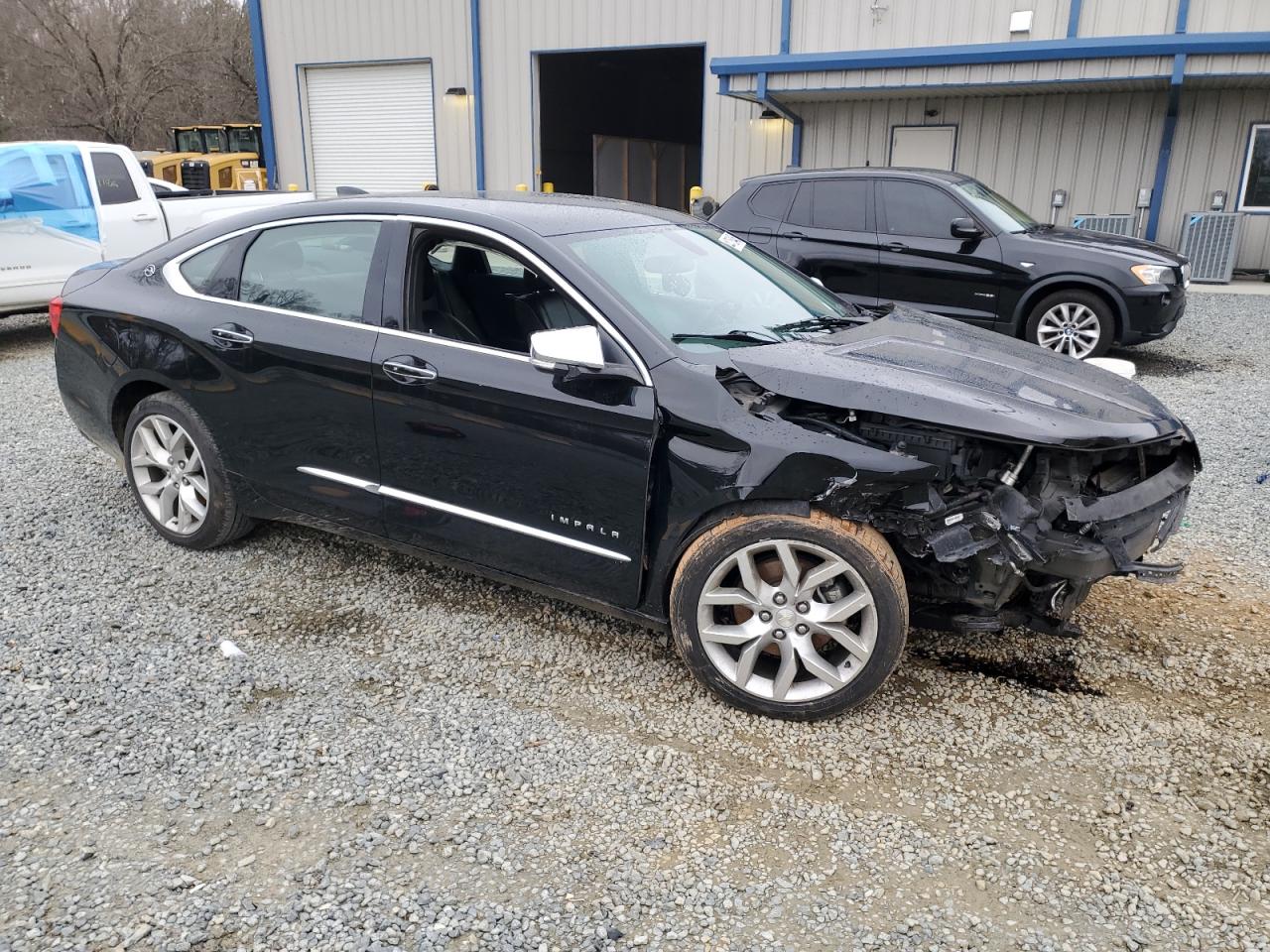 2018 Chevrolet Impala VIN 1G1125S31JU143271 Copart auction photo, front end / undercarriage damage thumbnail 4
