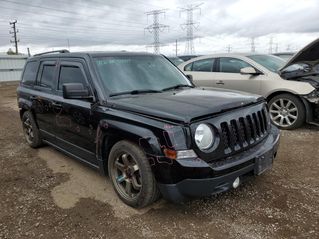 2017 Jeep Liberty (Patriot) VIN 1C4NJPBB1HD102616 Copart auction photo, minor dent/scratches damage thumbnail 4